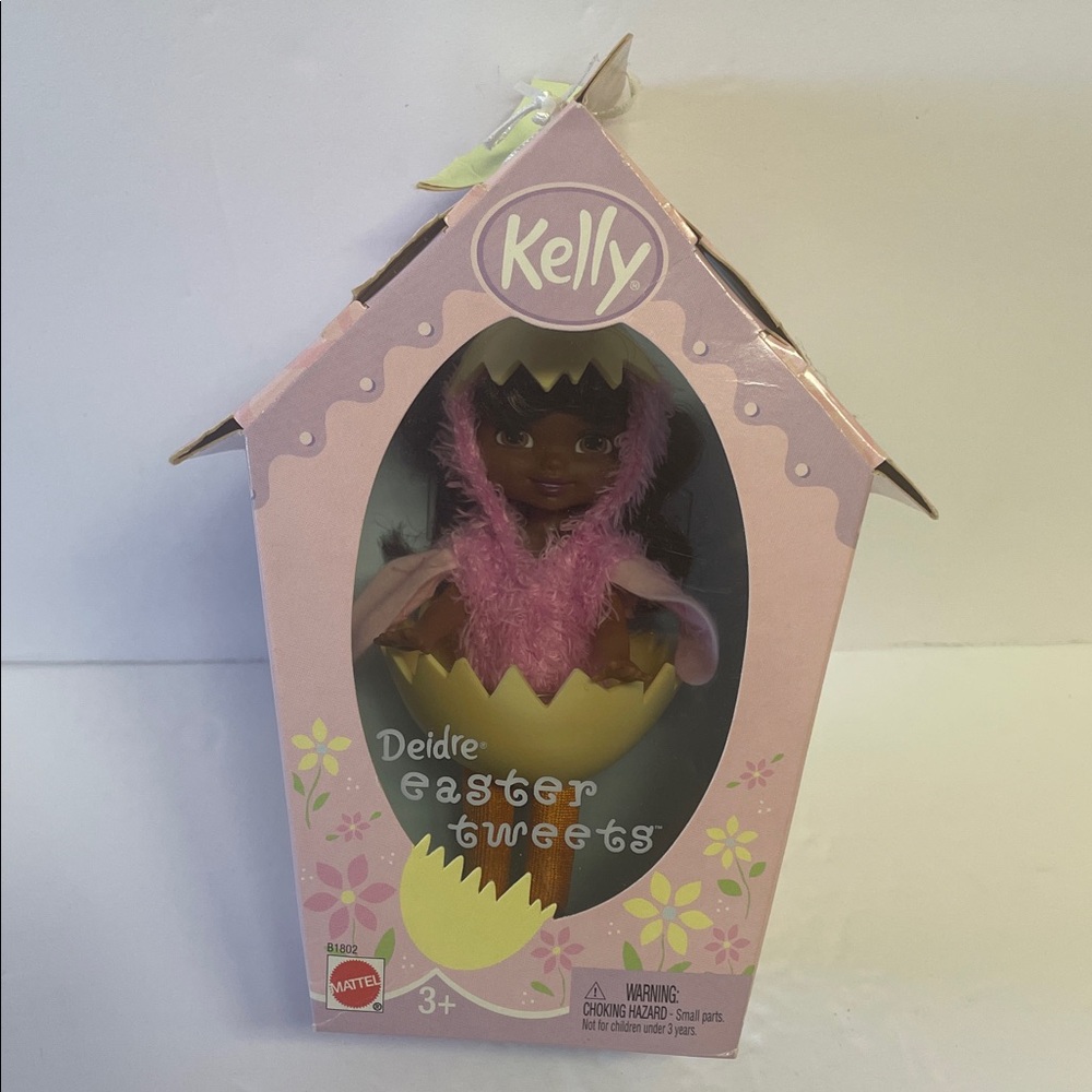 Mattel 2003 Kelly Deidre Easter Tweets Doll - Pink and Yellow NEW